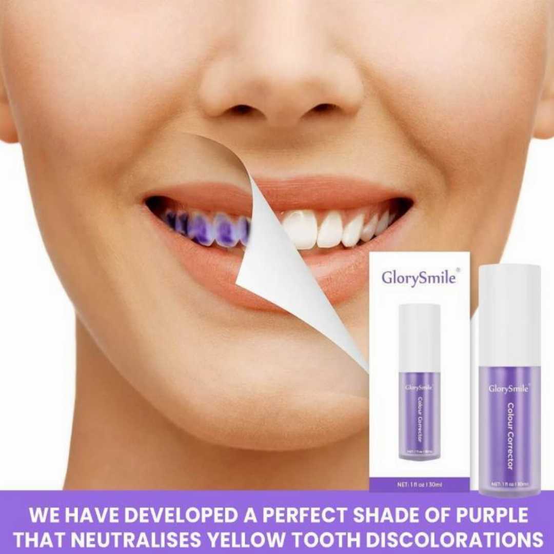 V34,SMILEKIT,Purple,Whitening,Toothpaste