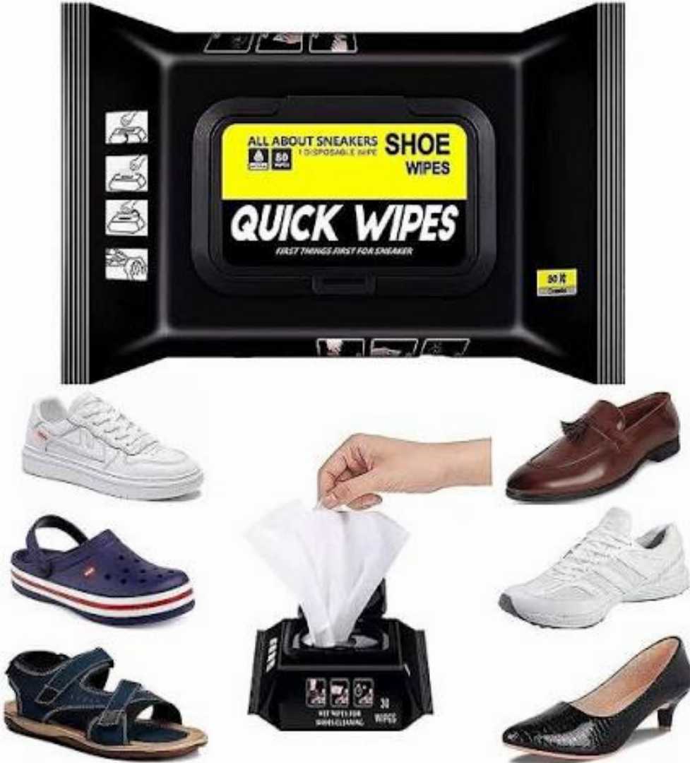 Disposable,Shoe,Cleaning,Wet,Wipes