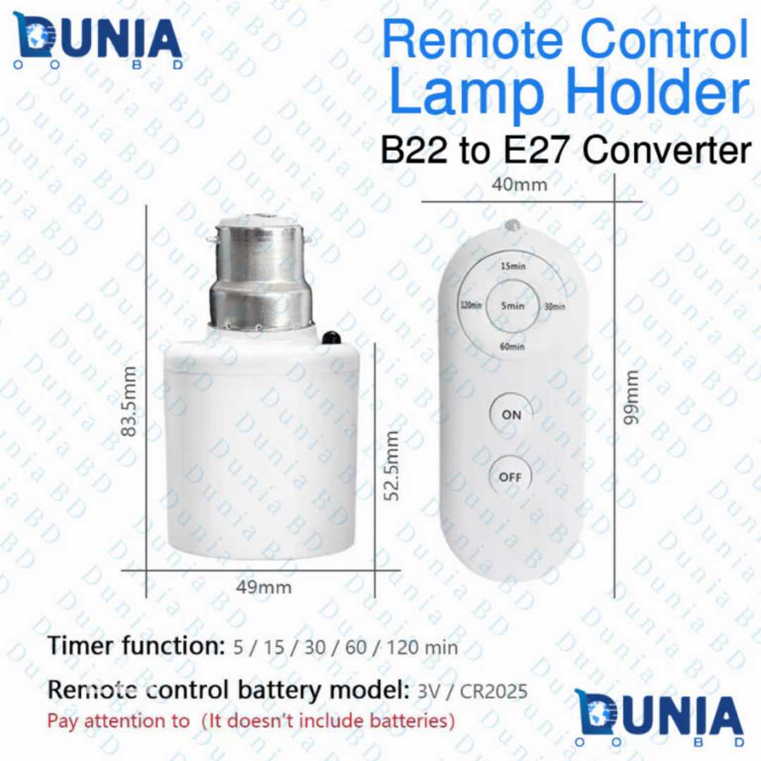 Wireless,Remote,Control,Lamp,Holder