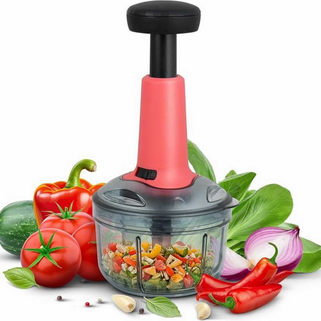 Small,Push,Vegetable,Chopper